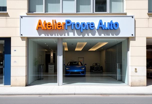 Façade Atelier Propre Auto à Lyon